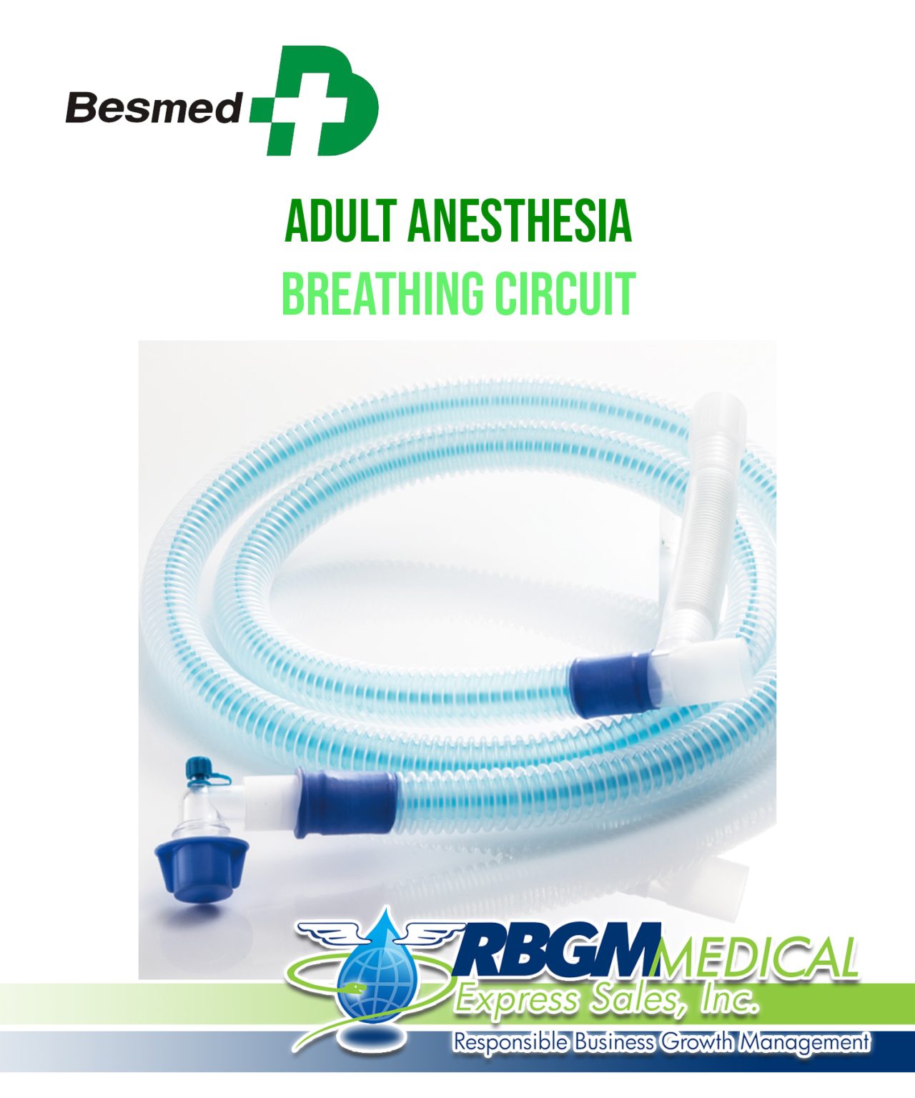 ADULT ANESTHESIA BREATHING CIRCUIT - RBGM Medical Express Sales Inc.